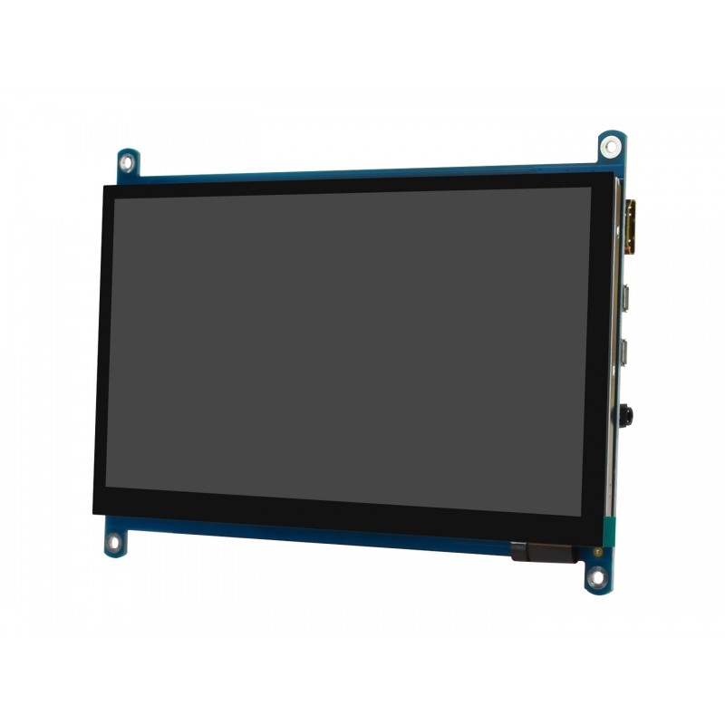 نمایشگر 7 اینچ QLED مدل HP تاچ خازنی 1024x600  HDMI محصول Waveshare