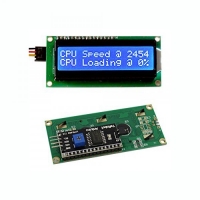 IIC / I2C 1602 LCD Module BLUE