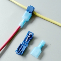 T-type wire connector terminals free of hard and soft line break line from electrical universal connector 1.0-2.5 square