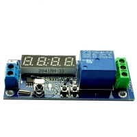 Digital Clock Temp Timer Relay Module/Cycle Delay/Timing/Self-lock Switch Controllerِ