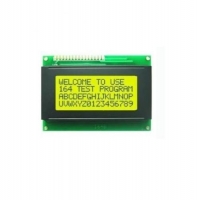4X20 Character LCD Yellow Green I2C