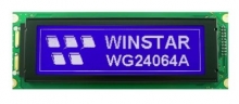 نمایشگر گرافیکی Winstar  آبی 64*240 مدل WG24064A-TMI-TZ