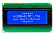 نمایشگر کاراکتری Winstar  آبی 4*20 مدل WH2004A-TMI-CT