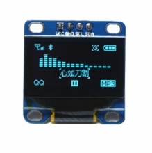 4PIN 1.3" OLED module blue color 128X64 1.3 inch LCD Module 0.96" I2C