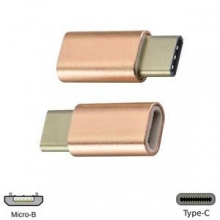 مبدل Micro USB به TYPE C بدنه فلزی مناسب برای رسپبری پای 4