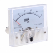 Analogue Ampermeter 85C1 50mA