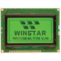 Winstar 128x64 GLCD Green WG12864A-YYH
