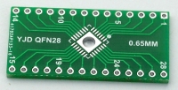 مبدل آی سی QFN28p  به DIP