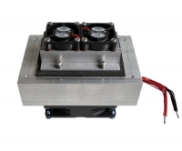 12V 10A 100W small air conditioning refrigeration air conditioning cooling fan pet second edition dual refrigeration chip upgrad
