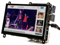 نمایشگر 5اینچ HDMI رزولوشن 800x480 مولتی تاچ خازنی مدل ODROID-VU5