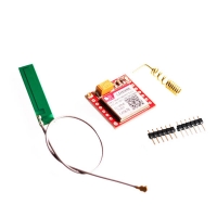 ماژول SIM800L میکرو سیمکارت به همراه آنتن PCB با کانکتور U.FL