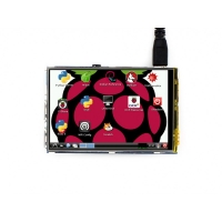 هت نمایشگر تاچ "3.5 رزبری Raspberry-Pi TFT (A) V4 تاچ مقاومتی و قلم Waveshare