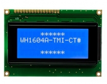 Winstar 16x4 GLCD Blue WH1604A-TMI-CT