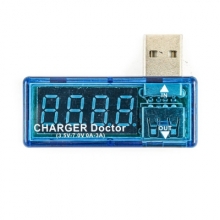 مانیتورینگ شارژر USB - نمایشگر ولتاژ و جریان