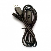 کابل micro USB برای رزبری پای 3 با سوییچ Power