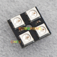 ماژول RGB LED مربعی 2x2 با WS2812